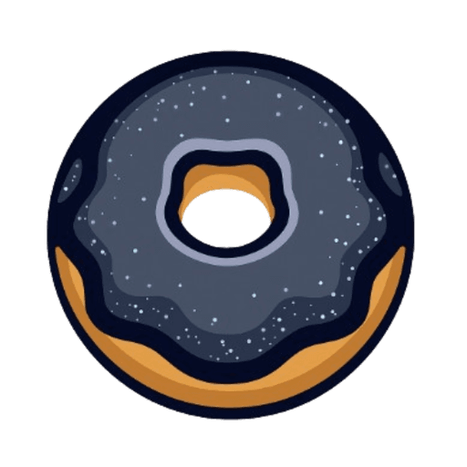 DarkyDev donut logo